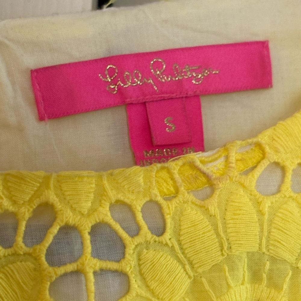Lilly Pulitzer Sunflower Blouse - Picture 3 of 3